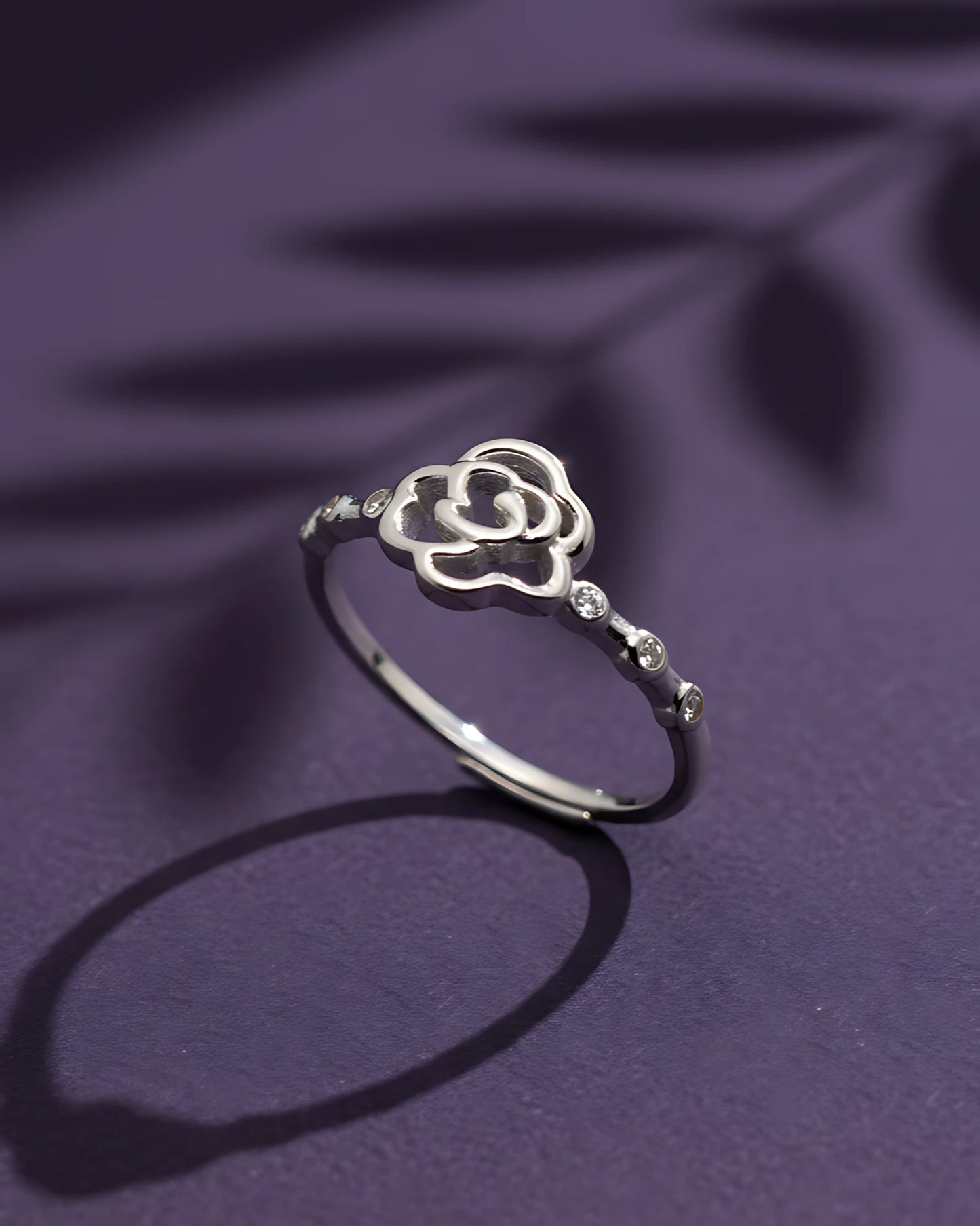 Rose Bliss Adjustable Ring