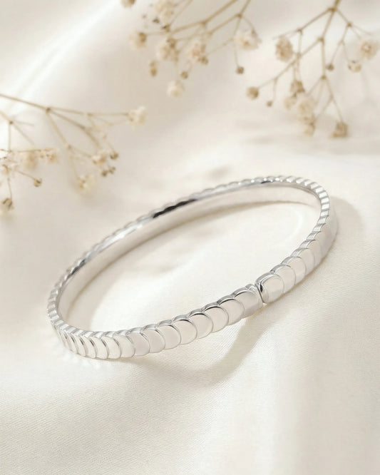Sculpted Scale Bangle