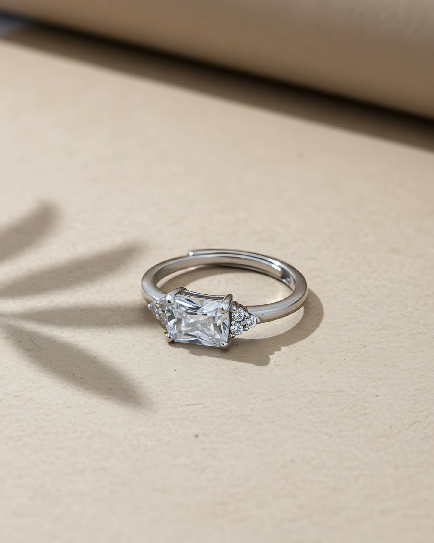 Regal Shine Adjustable Ring | 925 sterling silver ring