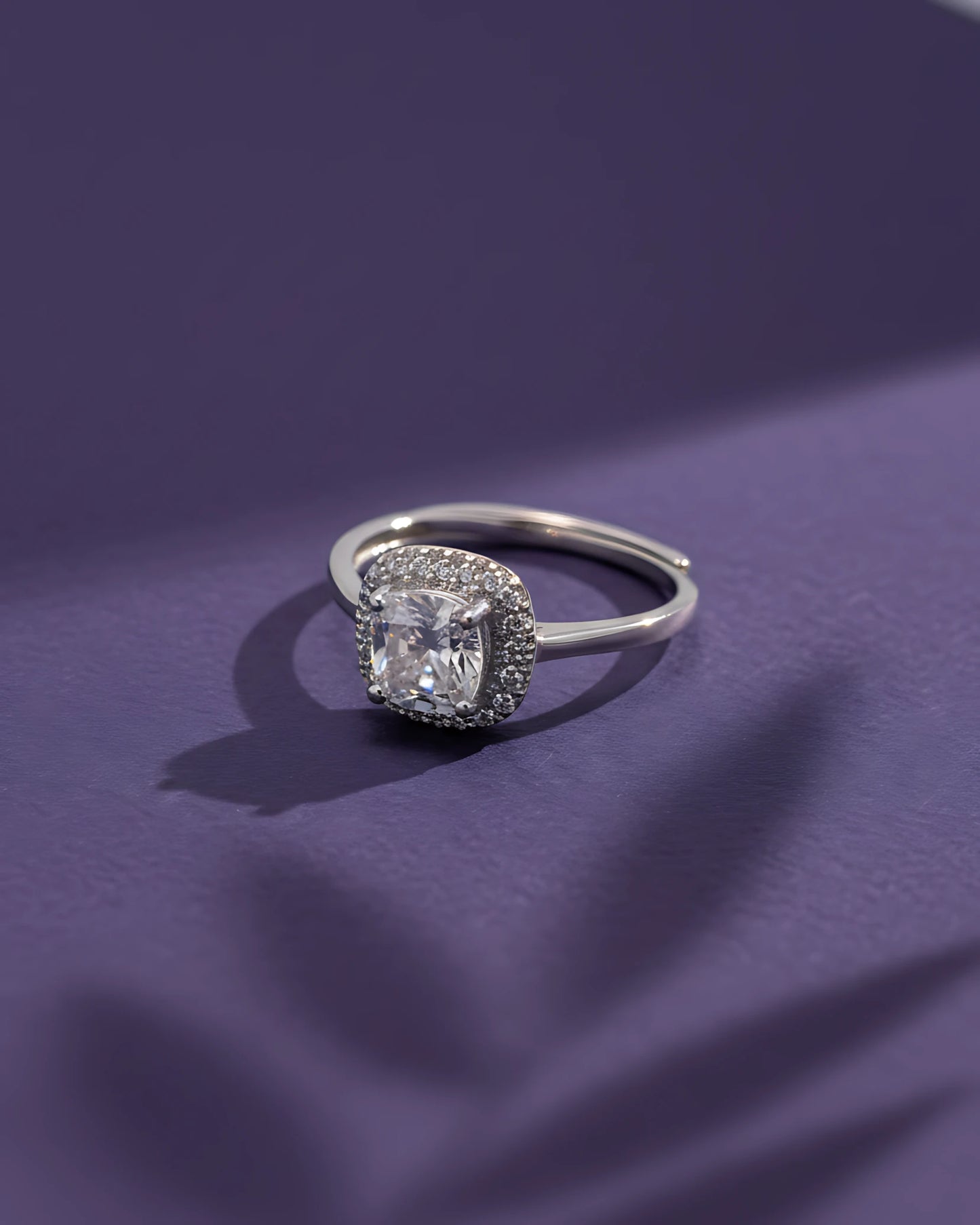 Radiant Halo Adjustable Ring