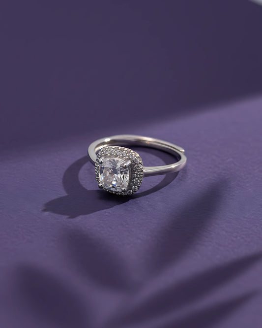 Radiant Halo Adjustable Ring