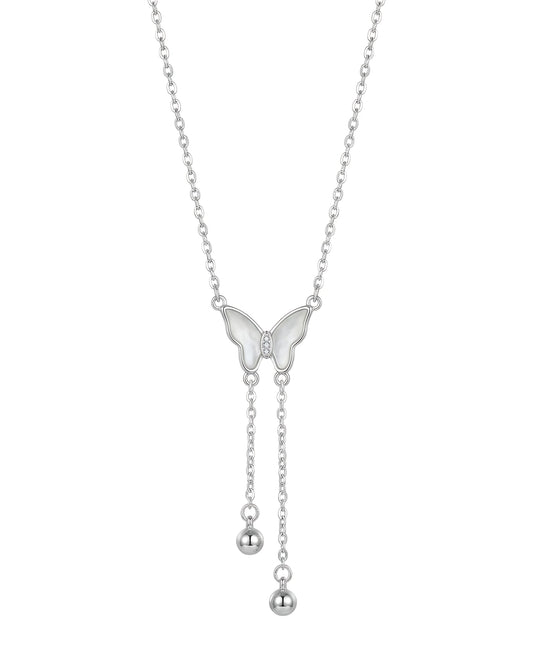 Pearlescent Butterfly Pendant