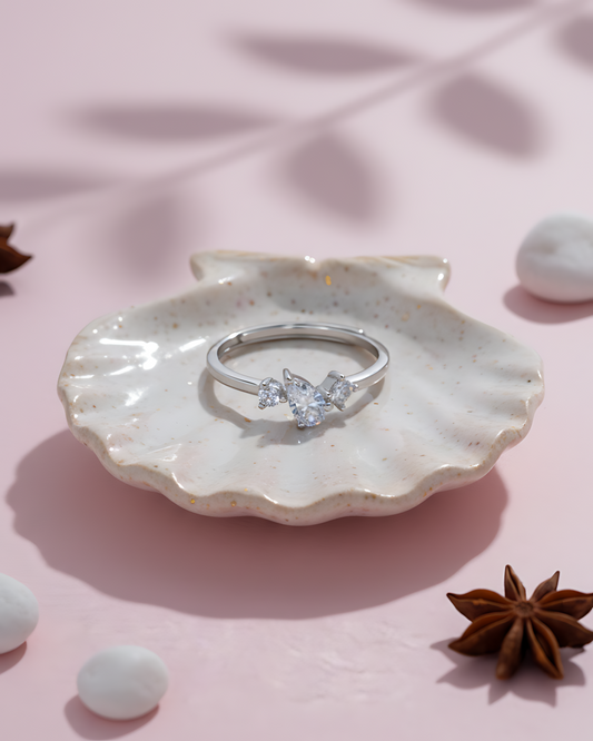 Trio Luxe Adjustable Ring