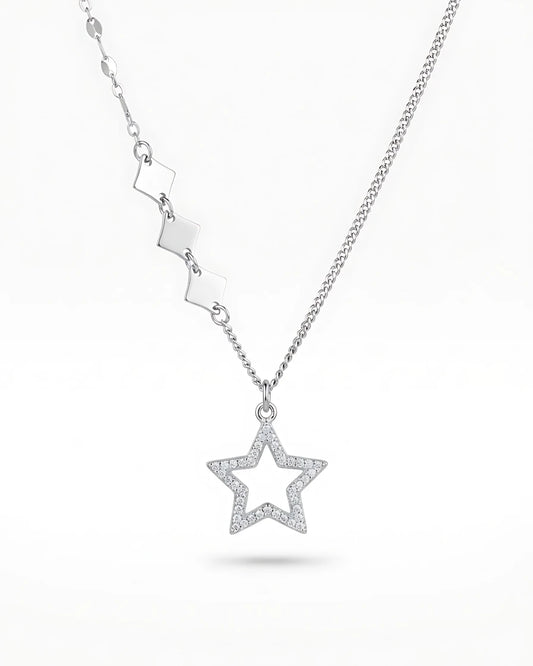 Celestial Star Geometric Pendant