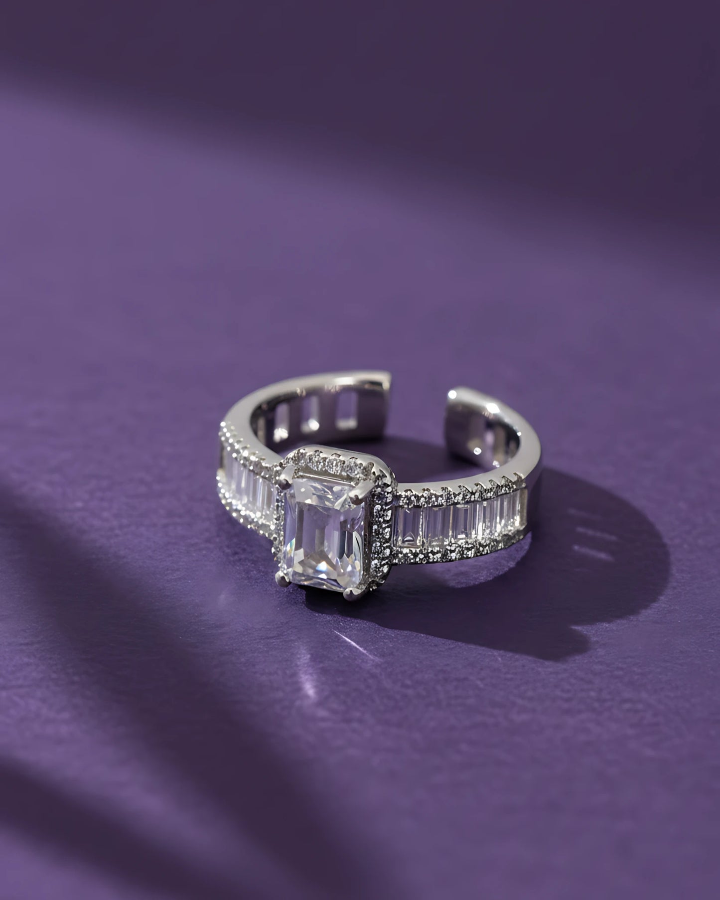 Royal Radiance Adjustable Ring