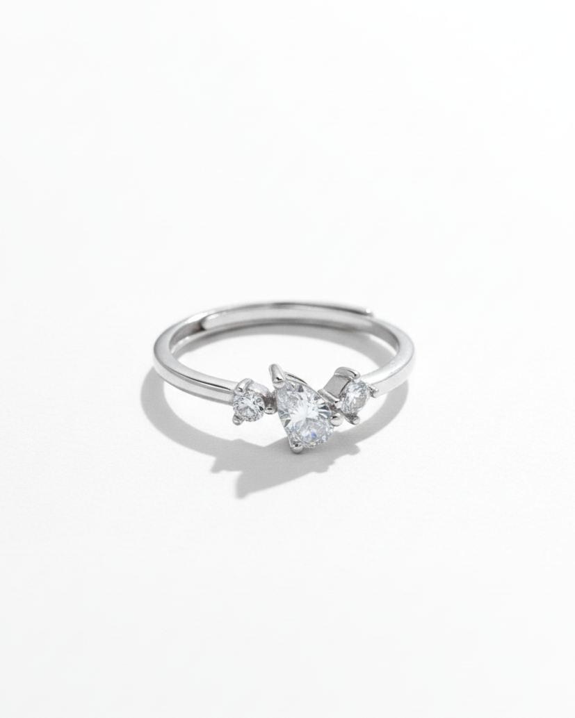 Trio Luxe Adjustable Ring