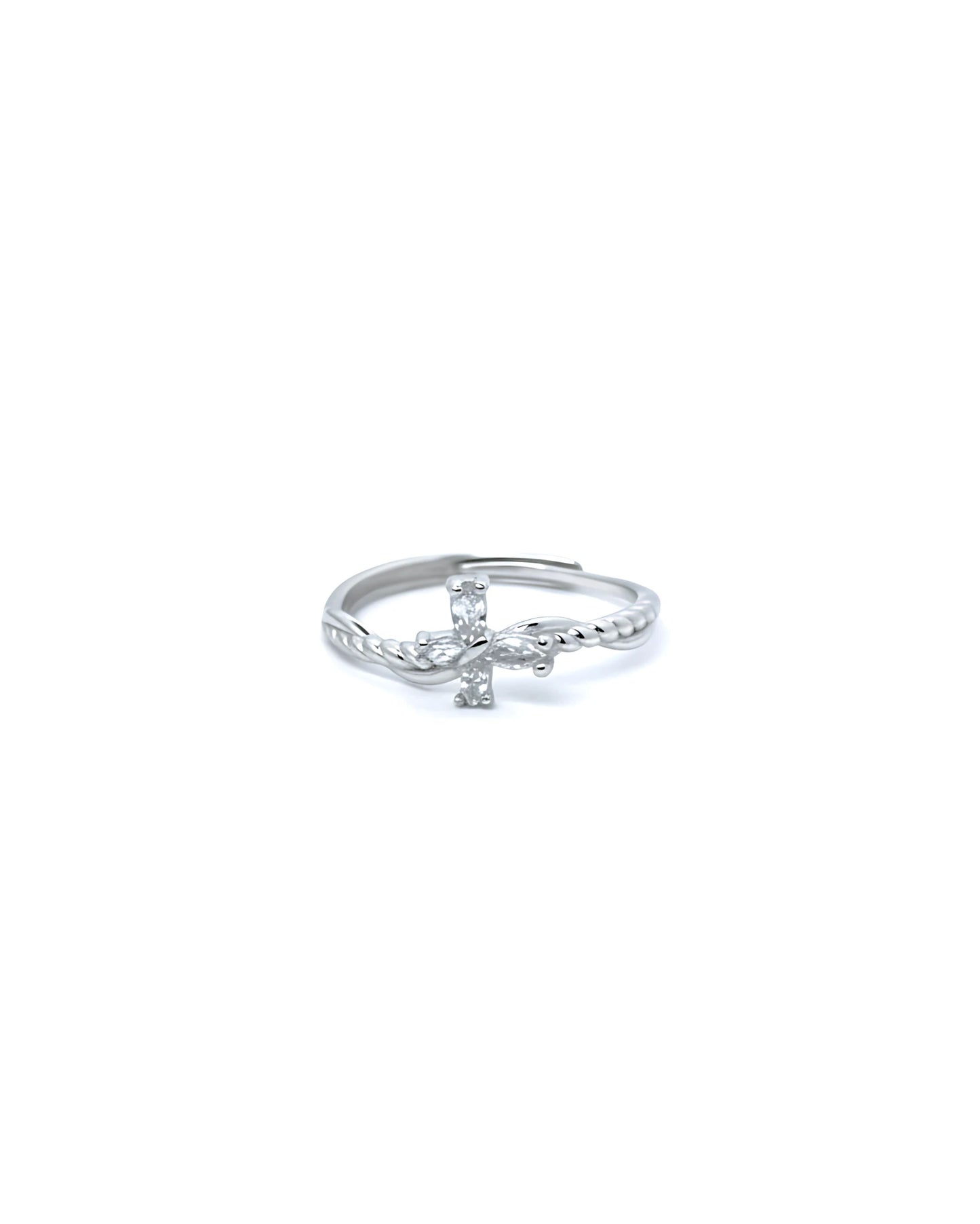 Vine Blossom Adjustable Ring