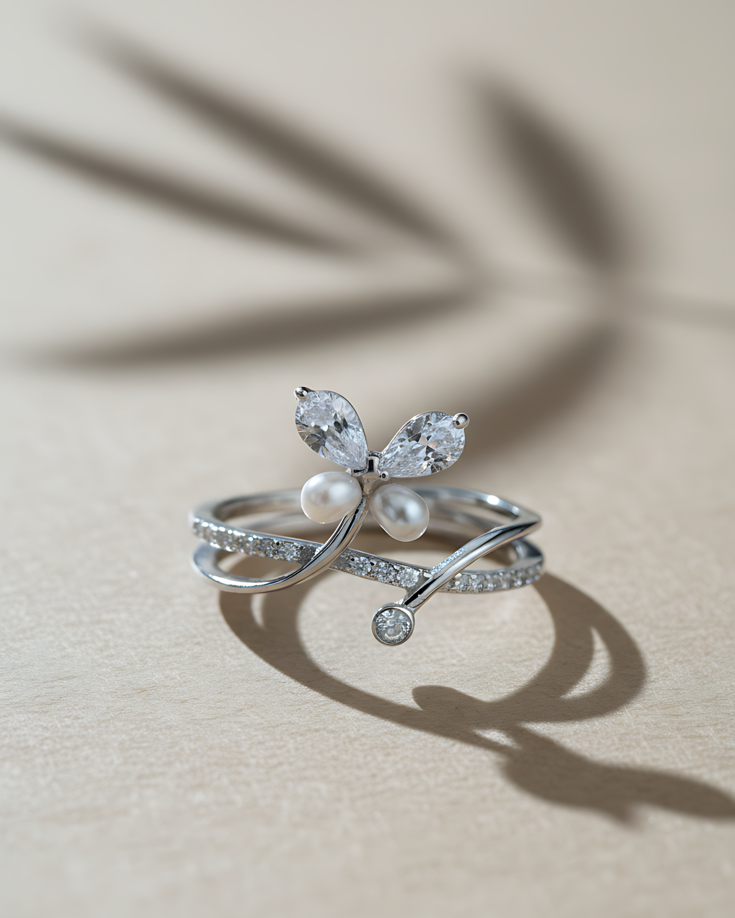 Petal Whisper Ring | 925 sterling silver ring