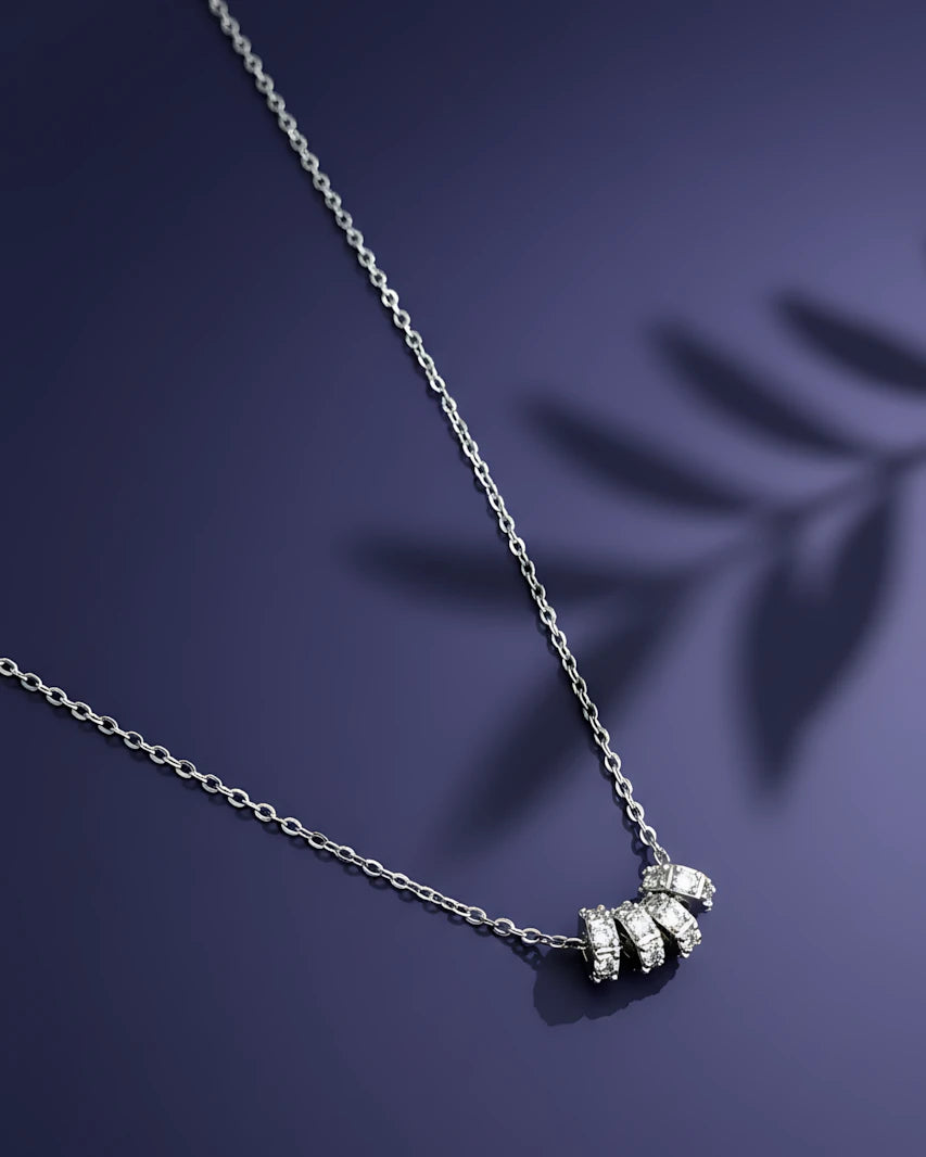 Sparkling Five Rings Pendant