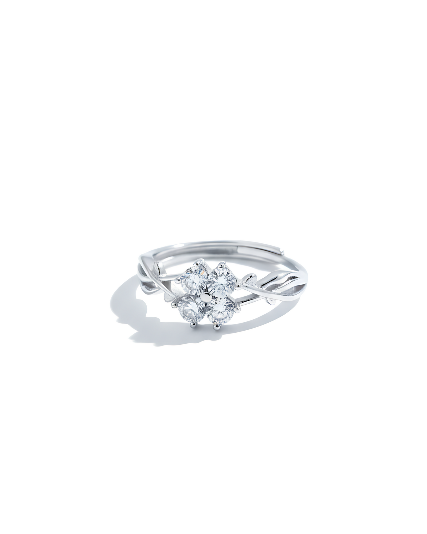 Infinity Sparkle Adjustable Ring