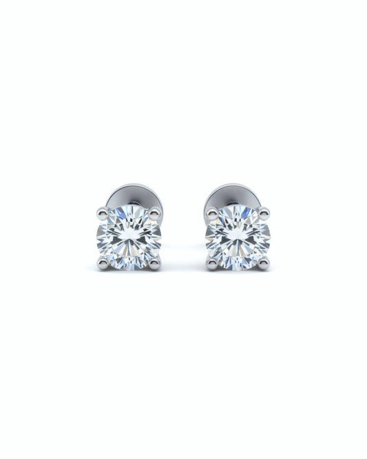 Classic Brilliance Stud | 925 Sterling Silver