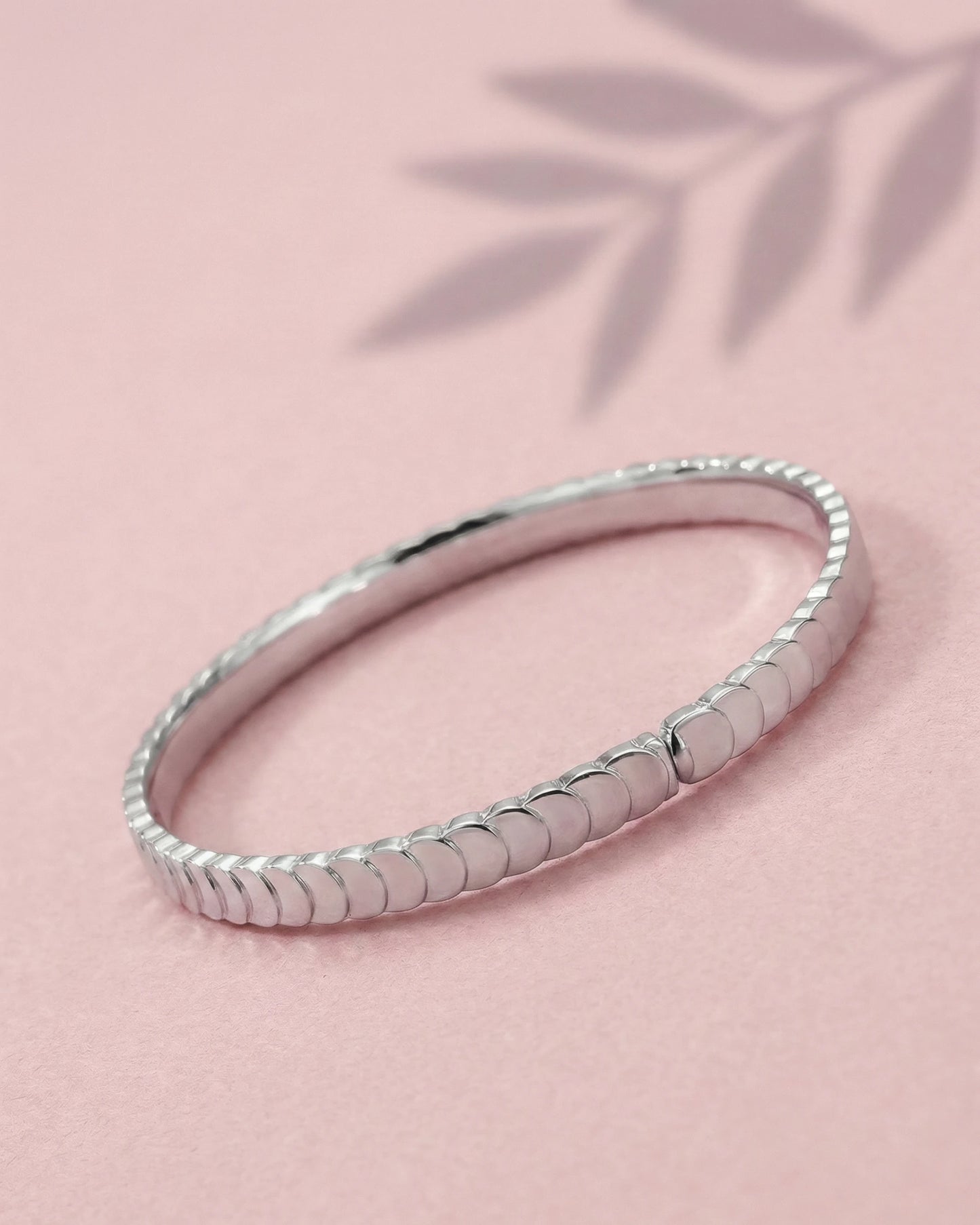Sculpted Scale Bangle
