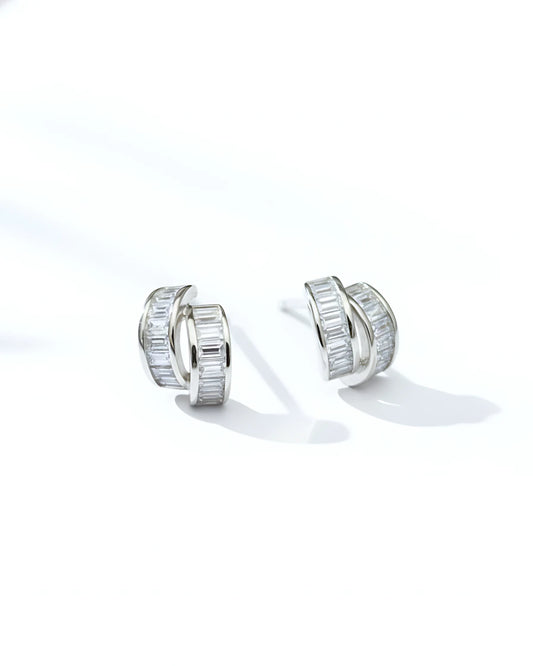 Sparkle Bar Studs | 925 sterling silver earrings