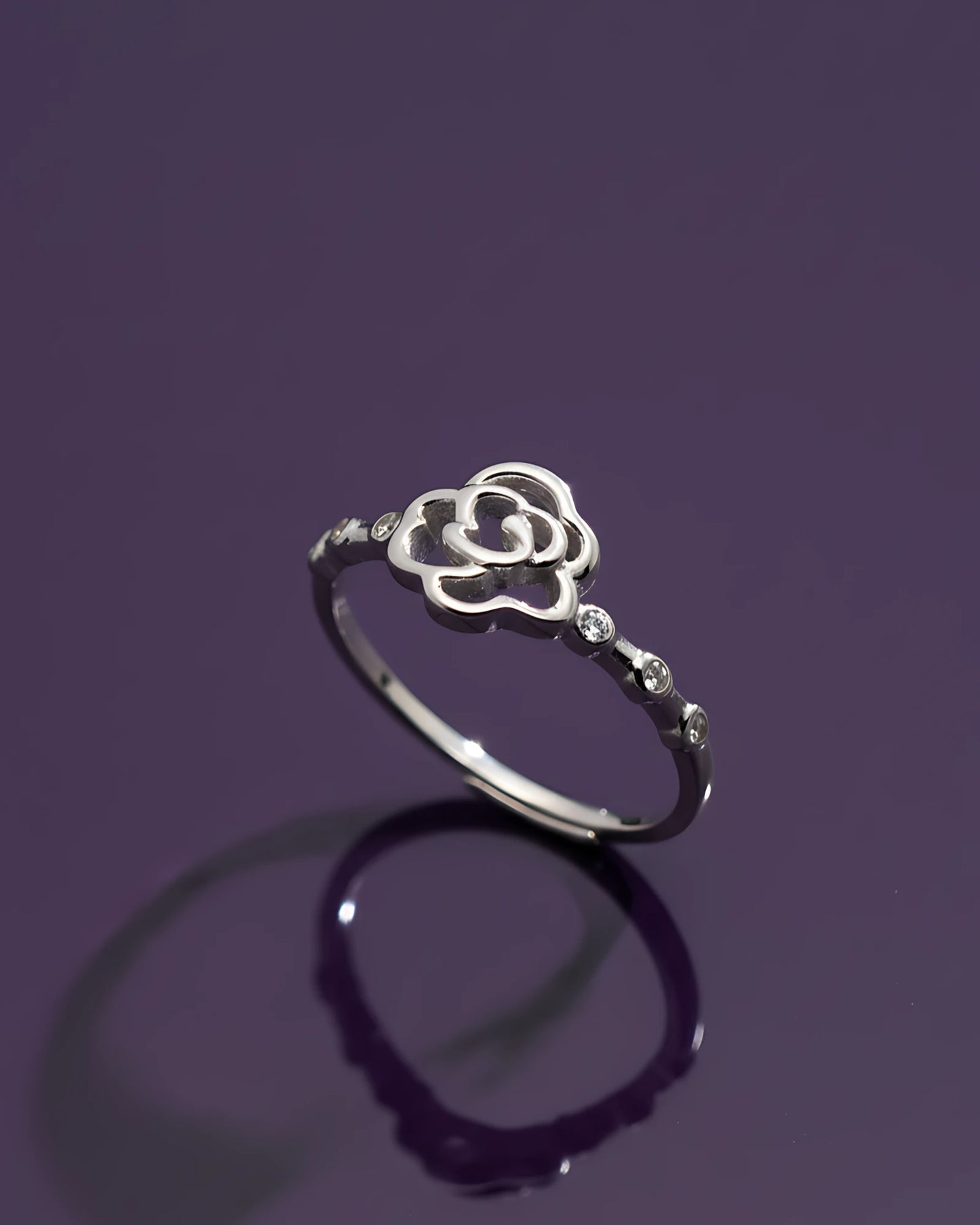 Rose Bliss Adjustable Ring
