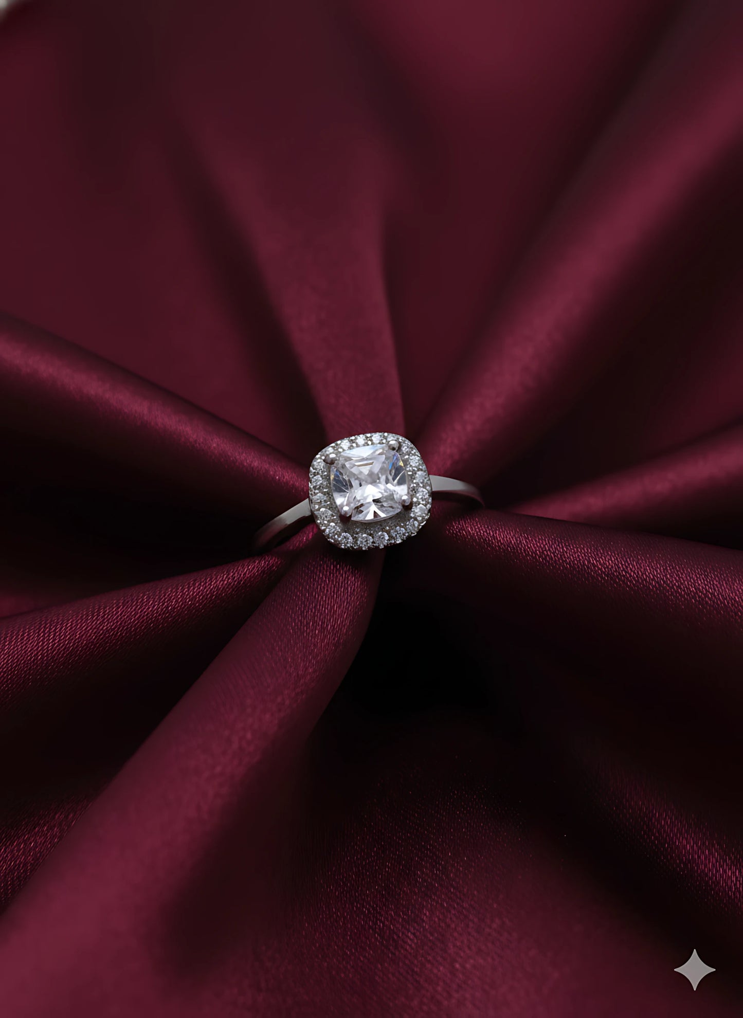 Radiant Halo Adjustable Ring