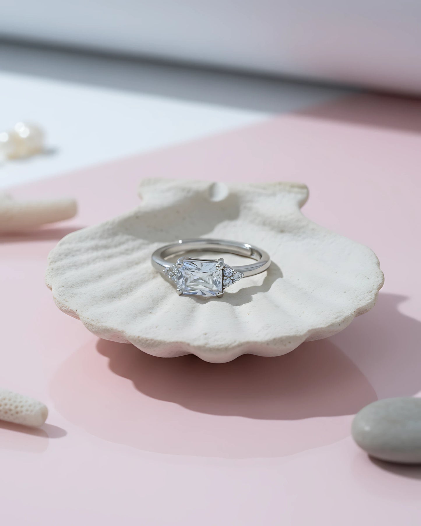 Regal Shine Adjustable Ring