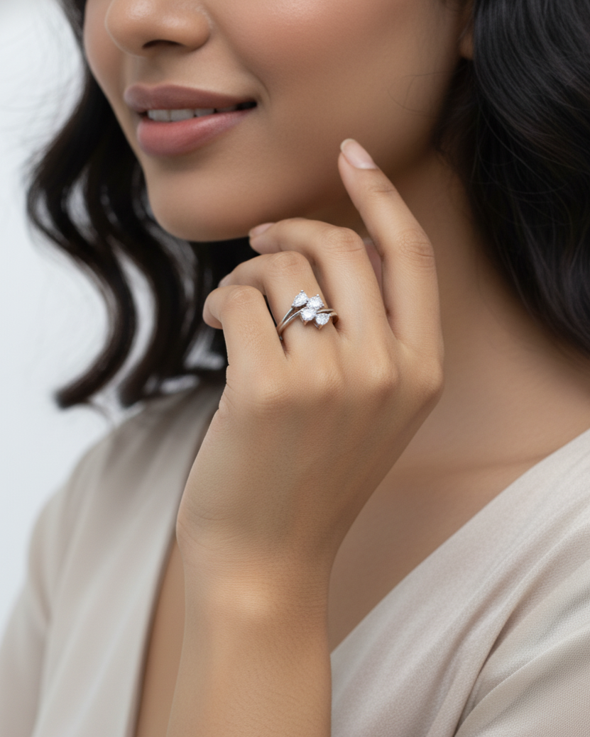 Stellar Crossover Adjustable Ring