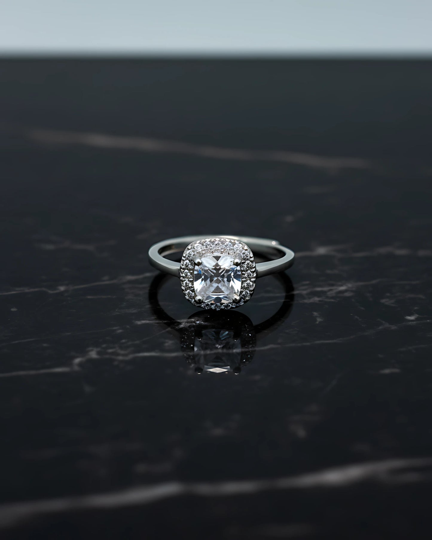 Radiant Halo Adjustable Ring