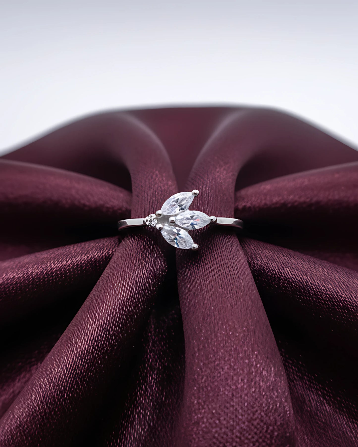 Tulip Promise Adjustable Ring