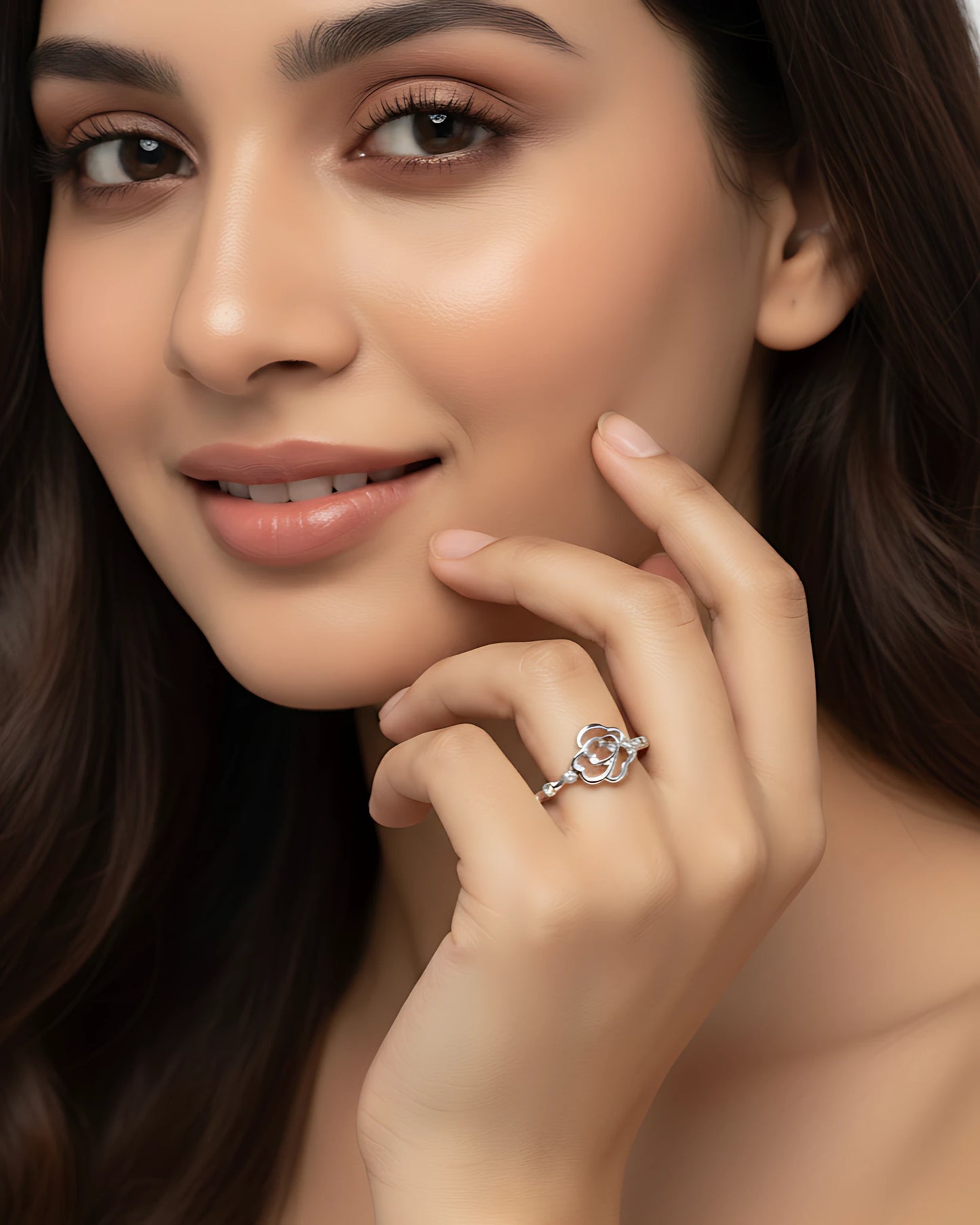 Rose Bliss Adjustable Ring