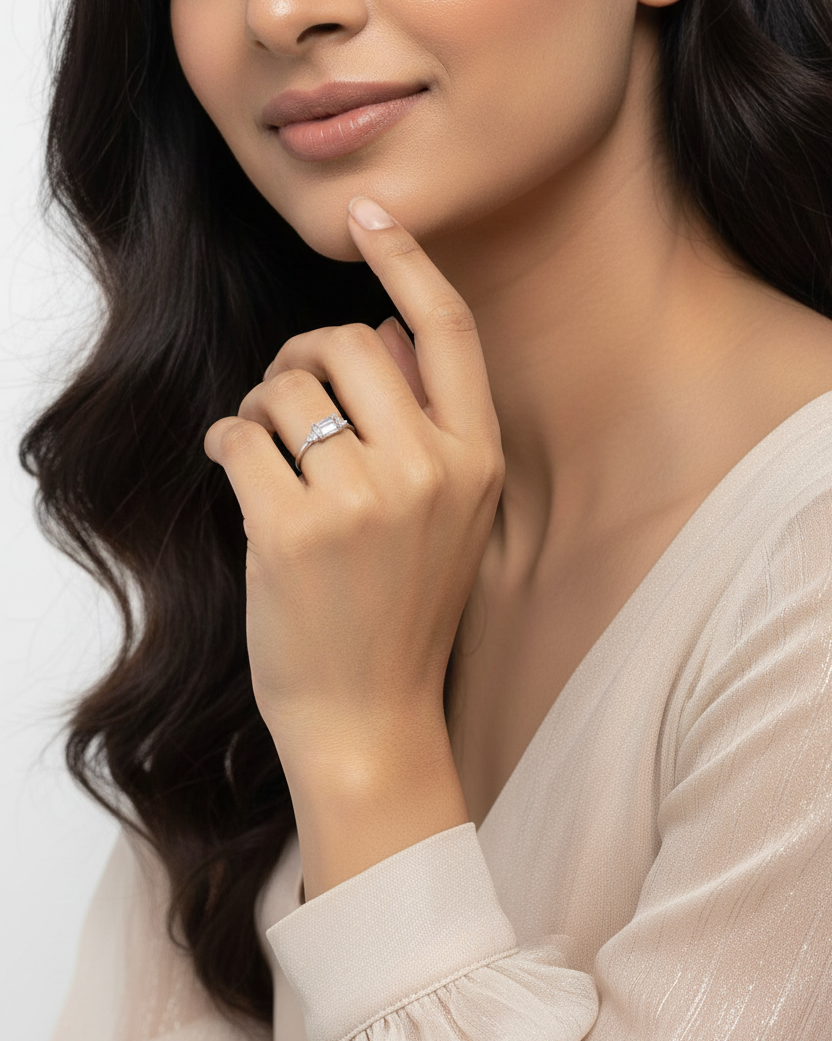 Regal Shine Adjustable Ring