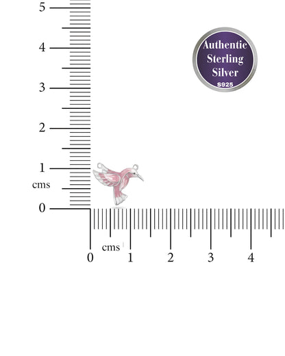 Pink Hummingbird Pendant