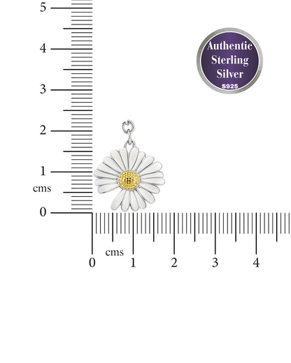 Blooming Daisy Lariat Pendant