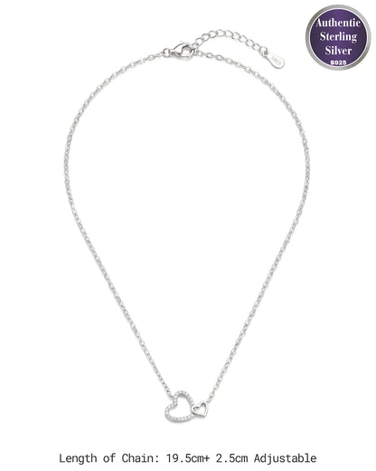 Valentine Twin Heart Necklace
