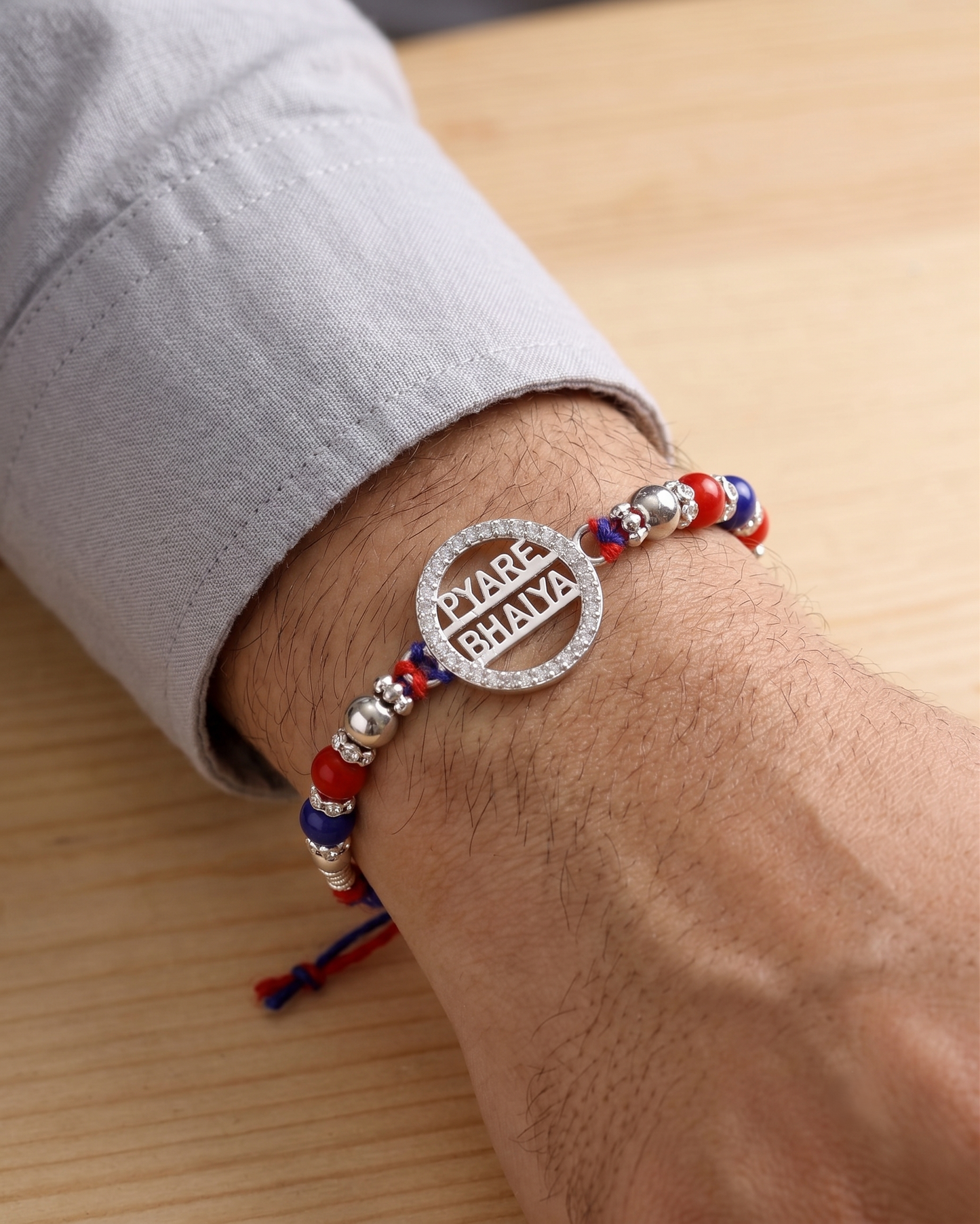 Pyare Bhaiya 925 Sterling Silver Rakhi