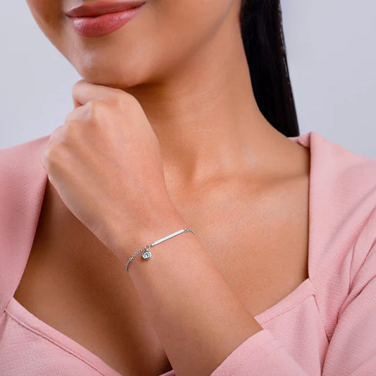 Silver Your Confidence Bracelet