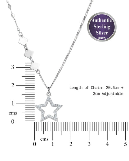 Celestial Star Geometric Pendant