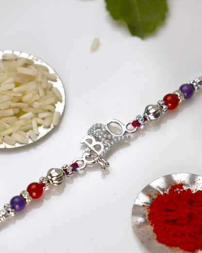 BRO Sparkle 925 Sterling Silver Rakhi
