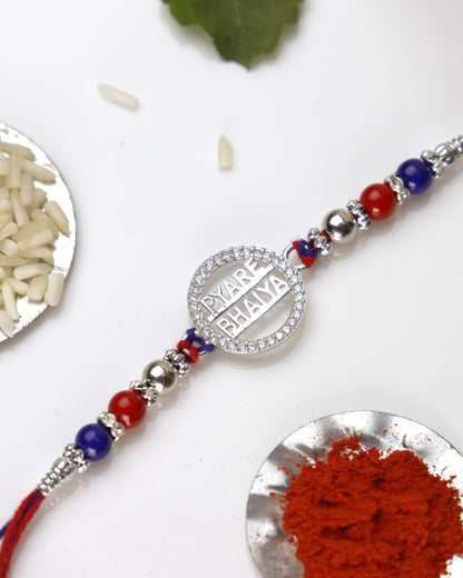 Pyare Bhaiya 925 Sterling Silver Rakhi