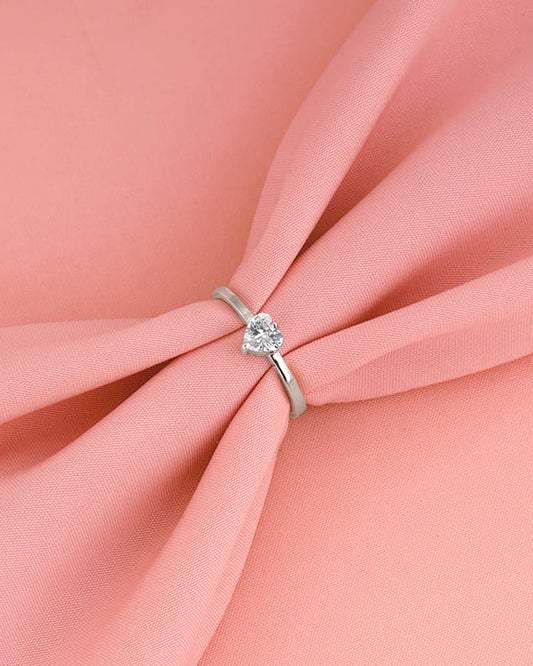Silver Passionate Love Ring