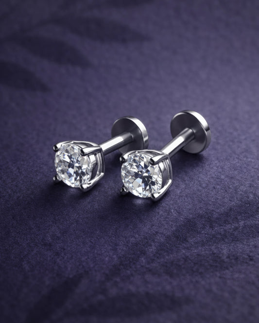 Classic Brilliance Stud | 925 Sterling Silver