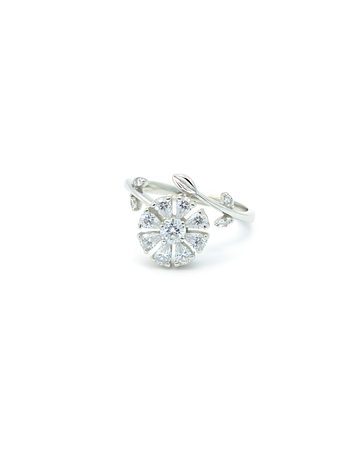 Floral Sonata Adjustable Ring