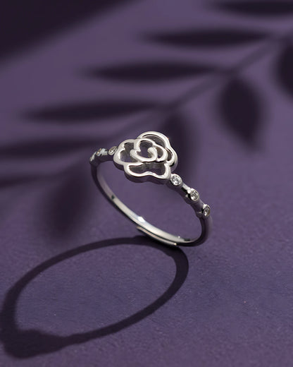 Rose Bliss Adjustable Ring