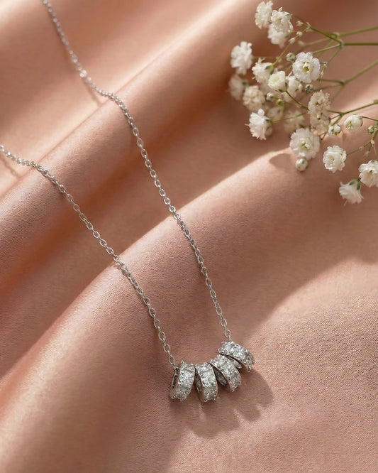 Sparkling Five Rings Pendant