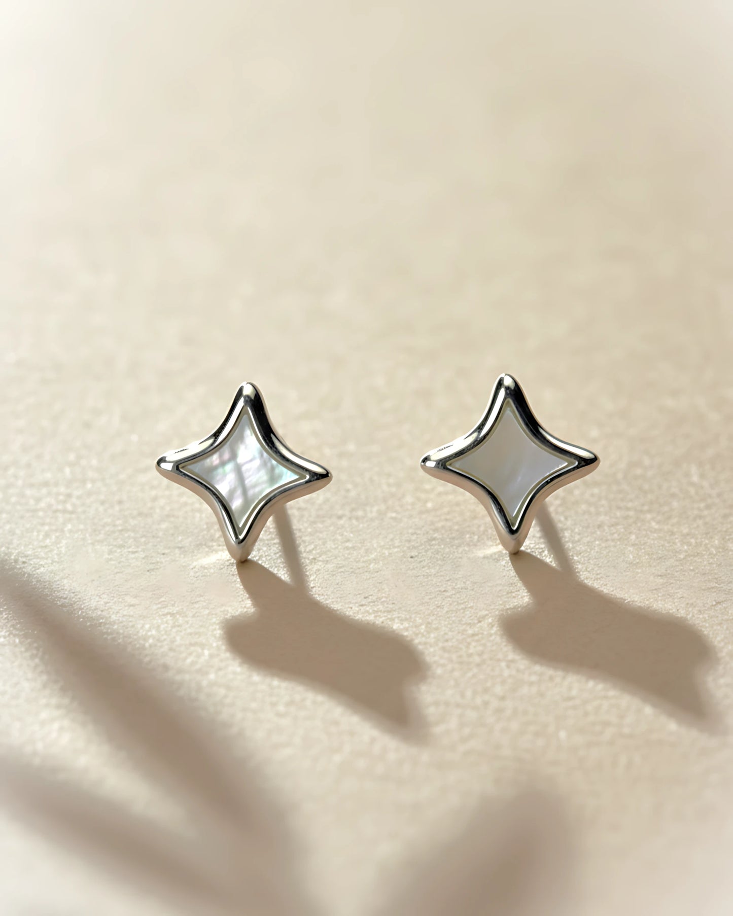 Celestial Pearl Star Studs