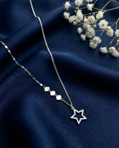 Celestial Star Geometric Pendant