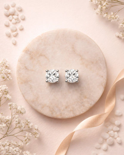 Classic Brilliance Stud | 925 Sterling Silver