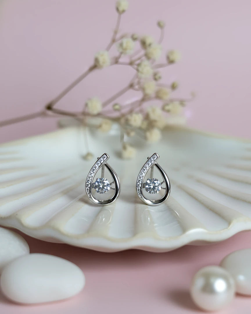 Dewdrop Elegance Earrings | 925 sterling silver Earrings