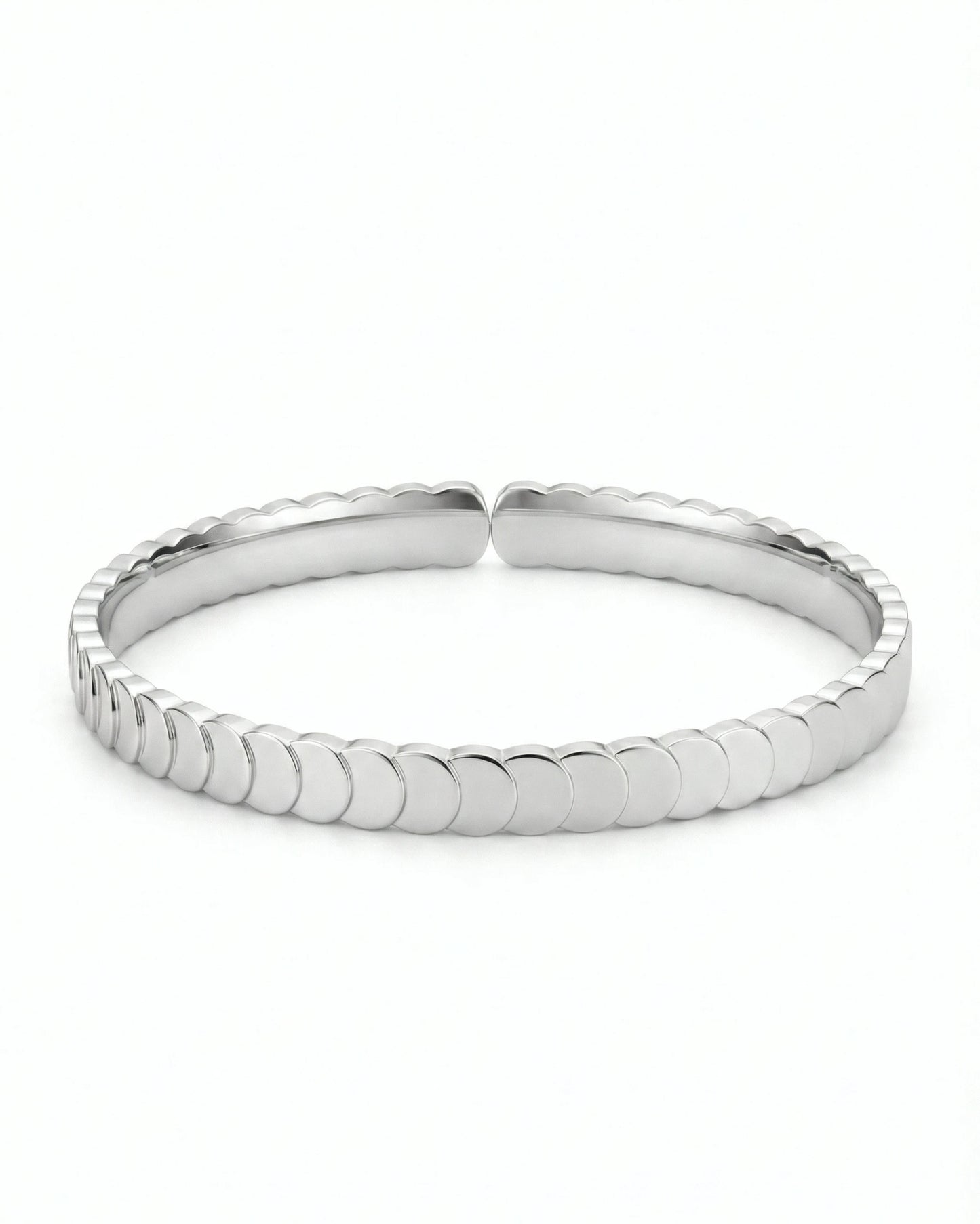 Sculpted Scale Bangle