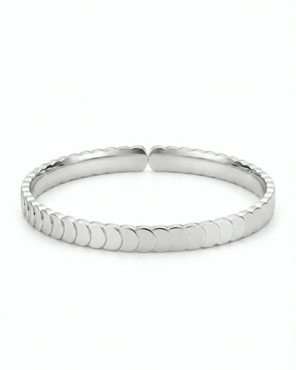 Sculpted Scale Bangle