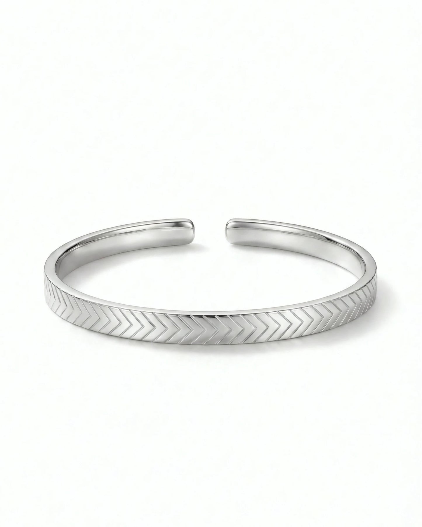 Chevron Detail Bangle