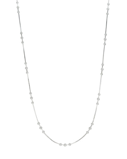 Sleek Beaded Snake Chain