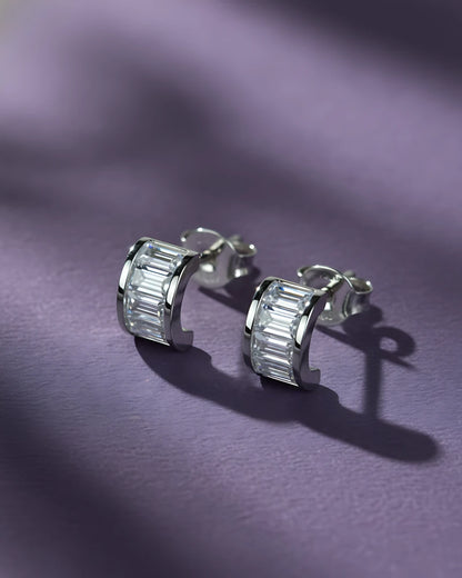 Glam Bar Studs | 925 sterling silver earrings