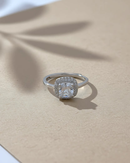 Radiant Halo Adjustable Ring