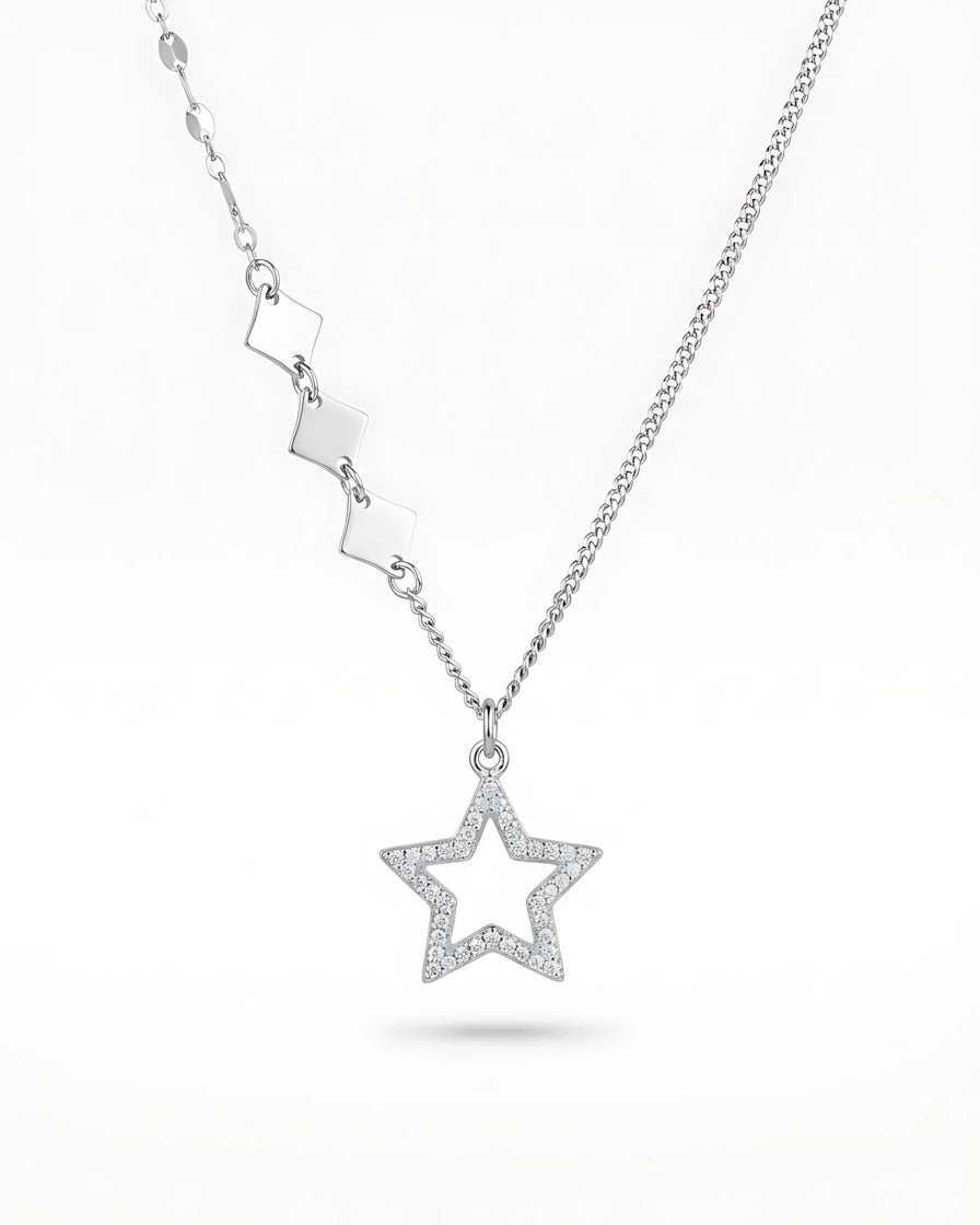 Celestial Star Geometric Pendant