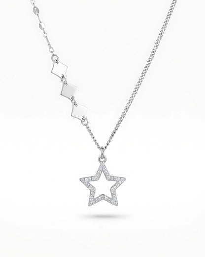 Celestial Star Geometric Pendant